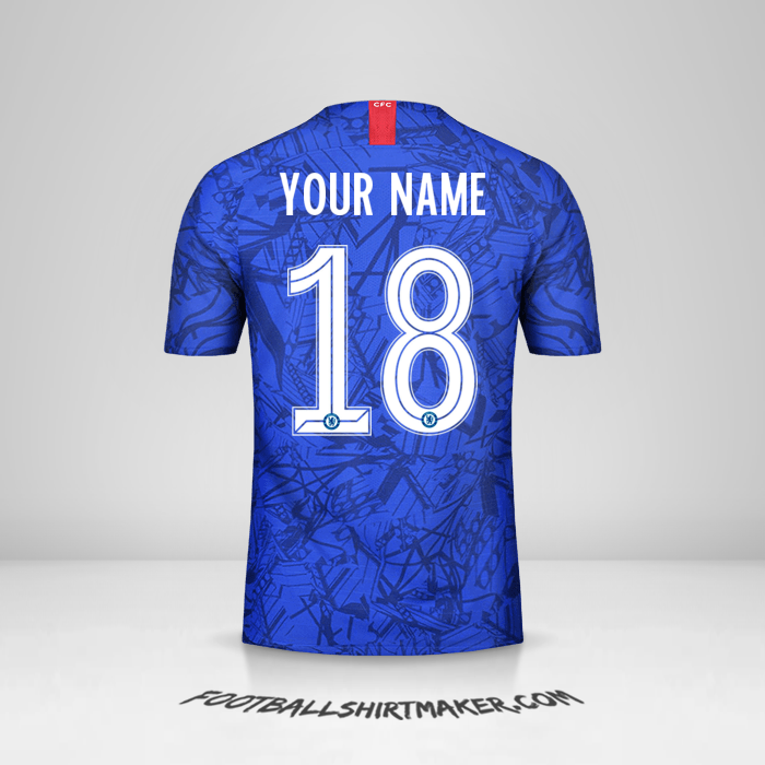 Chelsea 2019/20 Cup jersey number 18 your name