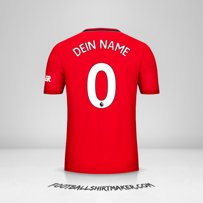 Trikot Manchester United 2019/20 -  dein name - 0