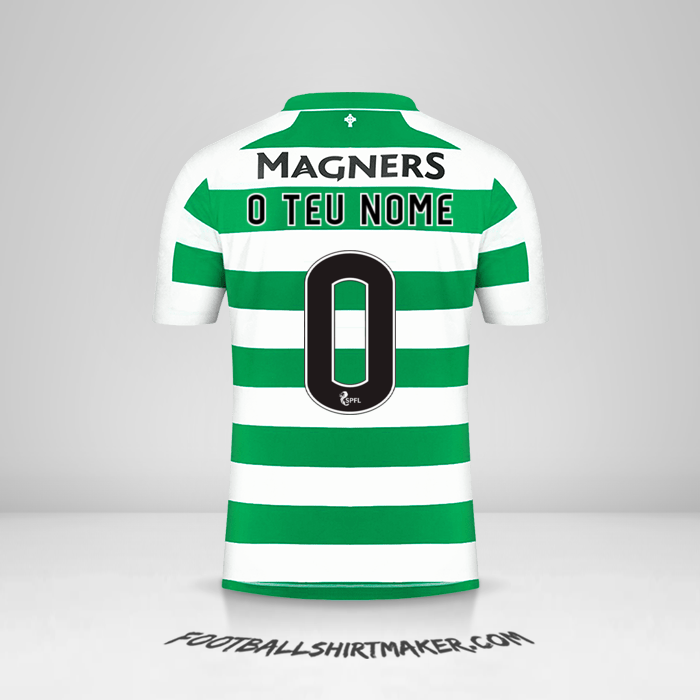 Camisola Celtic FC 2019/20 -  o teu nome - 0