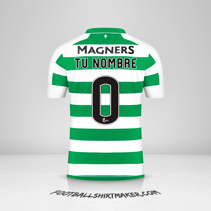 Jersey Celtic FC 2019/20 -  tu nombre - 0