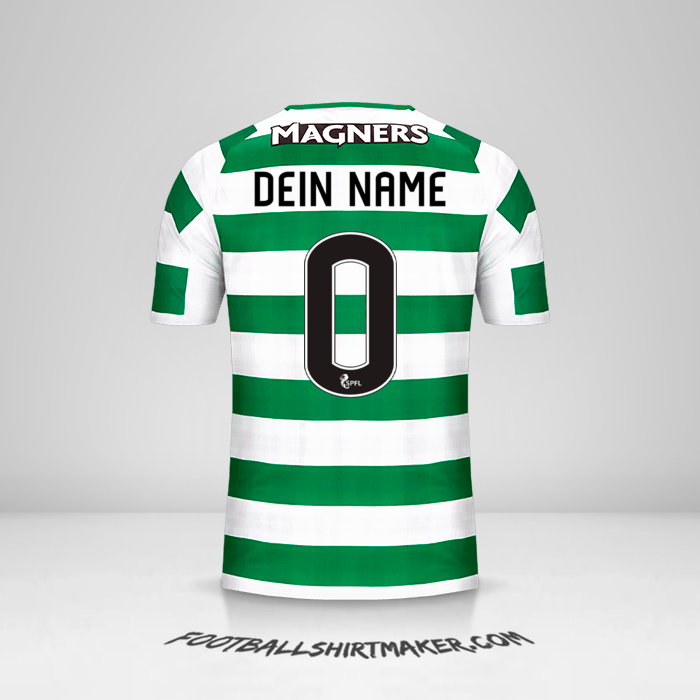 Trikot Celtic FC 2018/19 -  dein name - 0