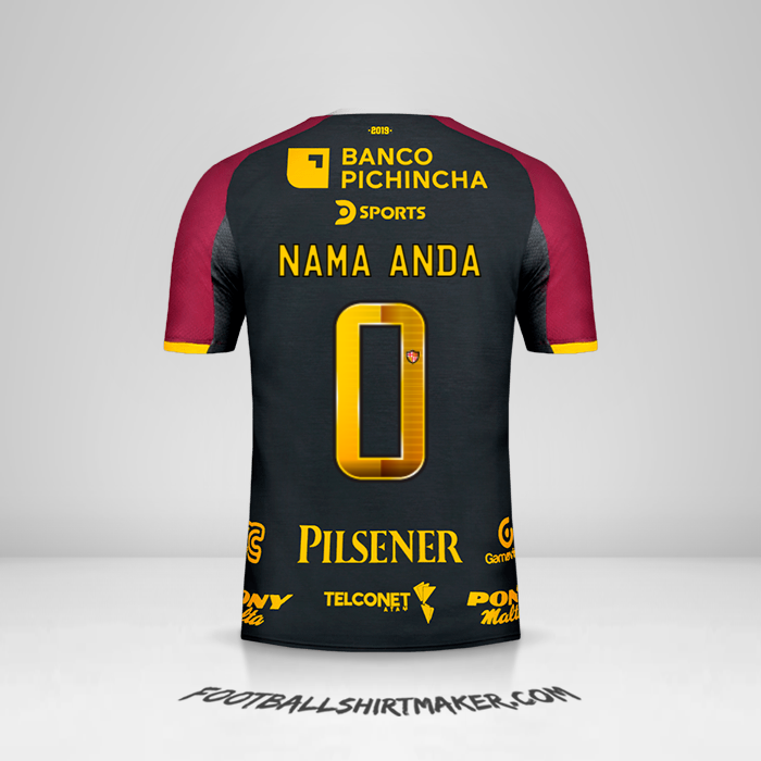 Jersey Barcelona SC 94 Años -  nama anda - 0