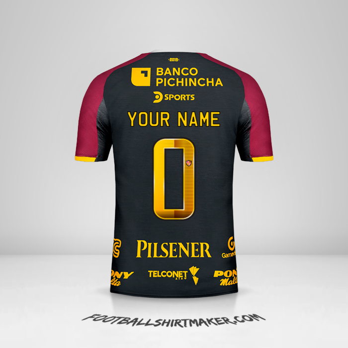 Jersey Barcelona SC 94 Años -  your name - 0