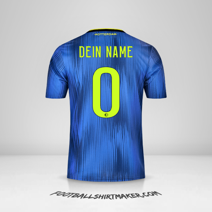 Trikot Feyenoord Rotterdam 2019/20 II -  dein name - 0