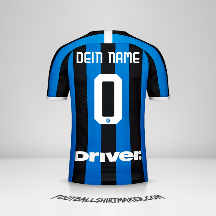 Trikot Inter 2019/20 -  dein name - 0