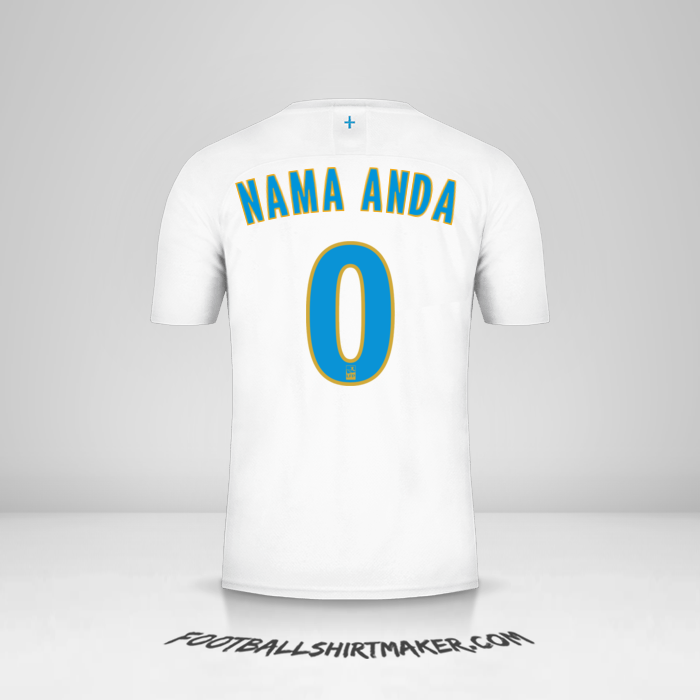 Jersey Olympique de Marseille 2019/20 -  nama anda - 0