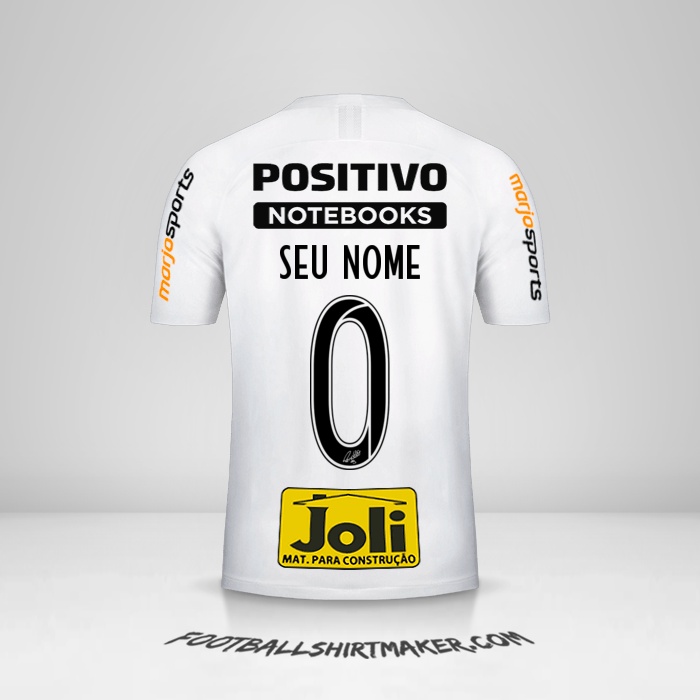 Camisa Corinthians 2019/20 -  seu nome - 0