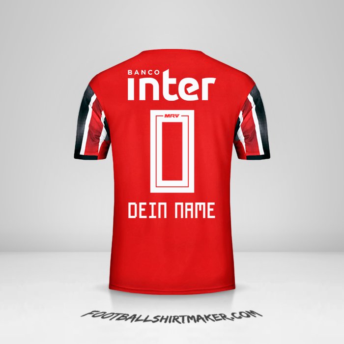 Trikot Sao Paulo FC 2019/20 II -  dein name - 0