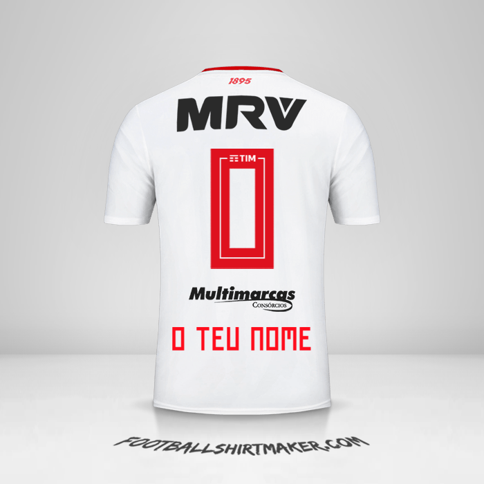 Camisola Flamengo 2019 II -  o teu nome - 0