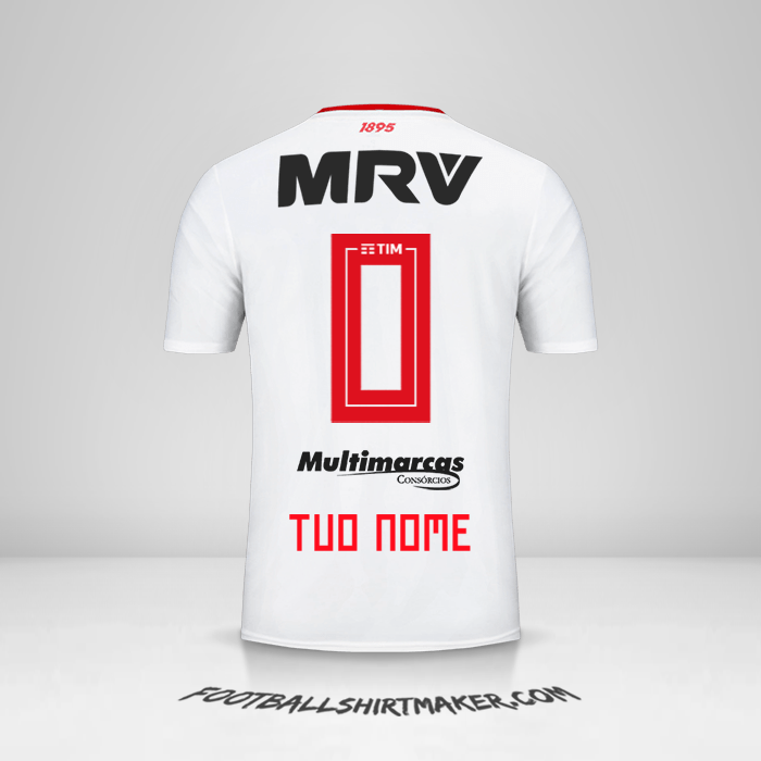 Maglia Flamengo 2019 II -  tuo nome - 0