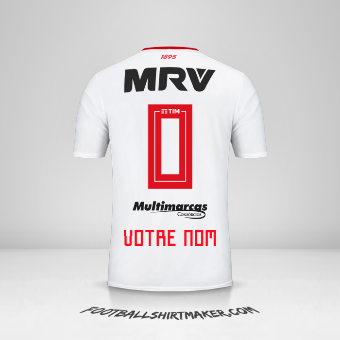 Maillot Flamengo 2019 II -  votre nom - 0