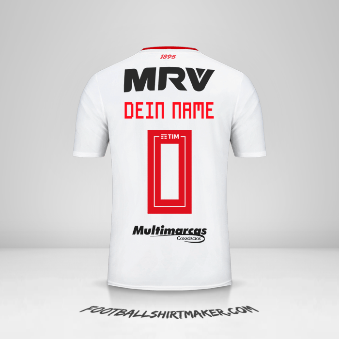 Trikot Flamengo Libertadores 2019 II -  dein name - 0