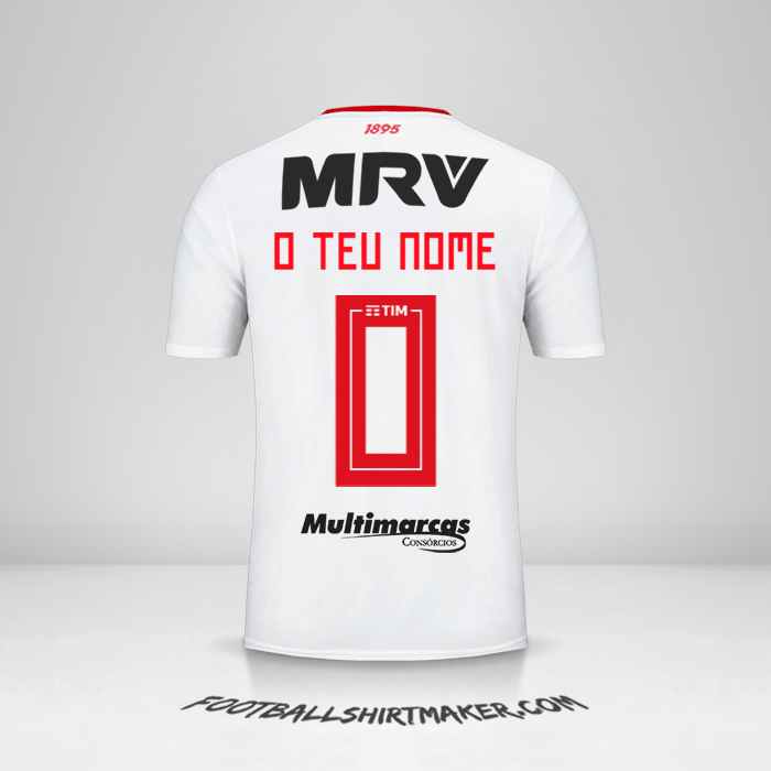 Camisola Flamengo Libertadores 2019 II -  o teu nome - 0