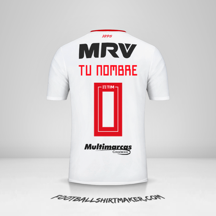 Camiseta Flamengo Libertadores 2019 II -  tu nombre - 0