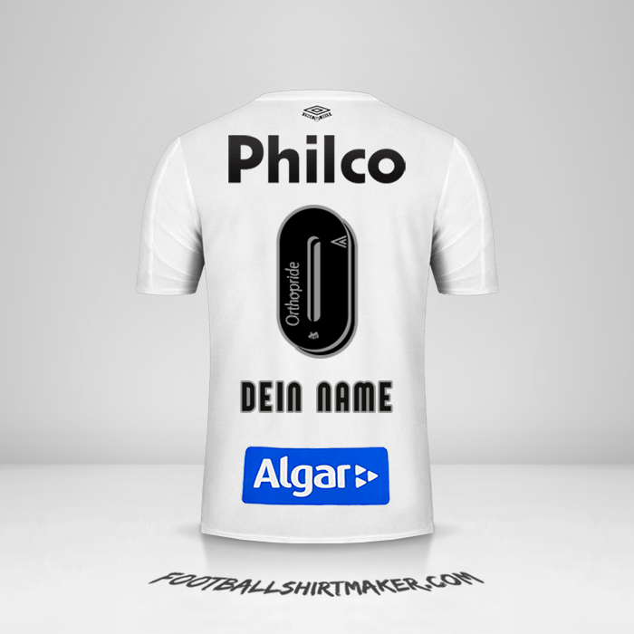 Trikot Santos FC 2019 -  dein name - 0