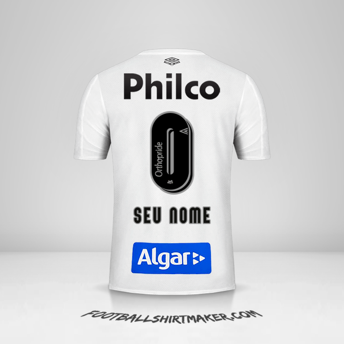 Camisa Santos FC 2019 -  seu nome - 0