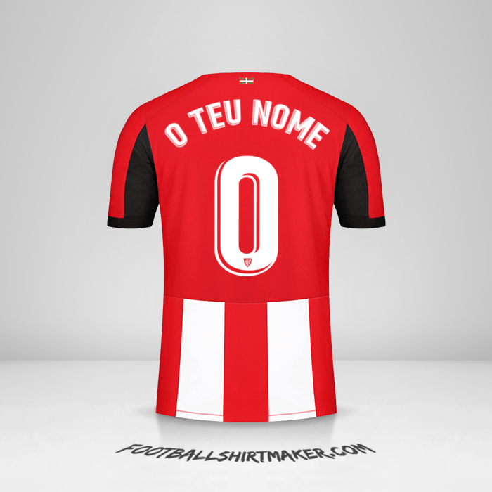 Camisola Athletic Club 2019/20 -  o teu nome - 0