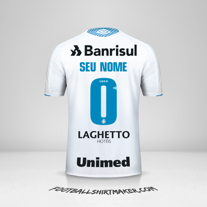 Camisa Gremio 2019 II -  seu nome - 0