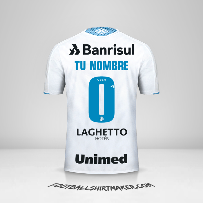 Camiseta Gremio 2019 II -  tu nombre - 0