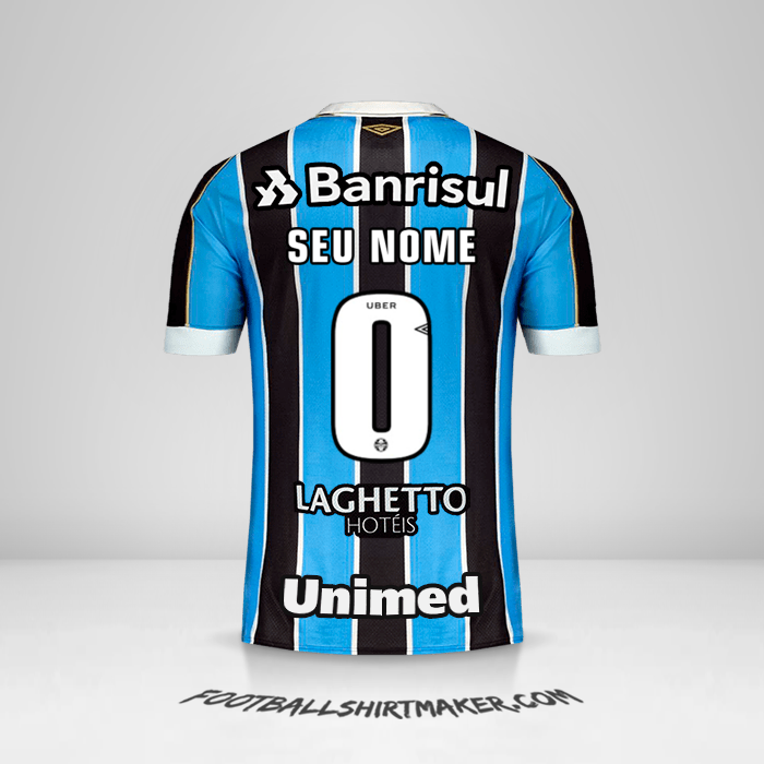 Camisa Gremio 2019 -  seu nome - 0