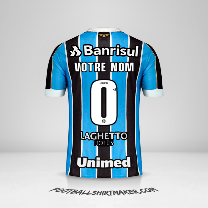 Maillot Gremio 2019 -  votre nom - 0