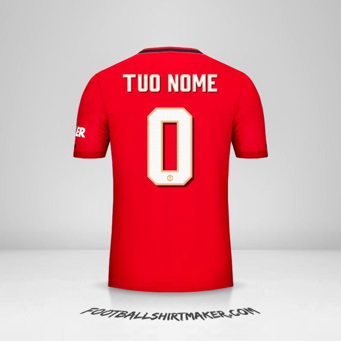 Maglia Manchester United 2019/20 Cup -  tuo nome - 0