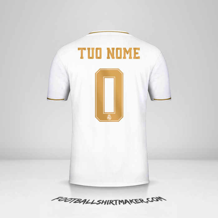 Maglia Real Madrid CF 2019/20 Cup -  tuo nome - 0