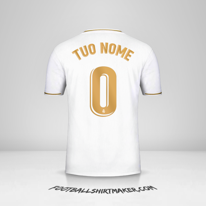 Maglia Real Madrid CF 2019/20 -  tuo nome - 0