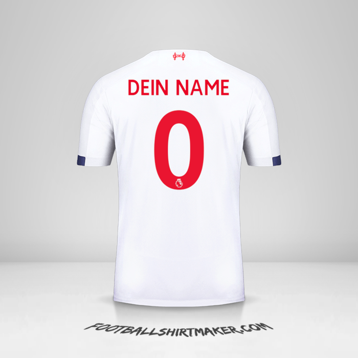 Trikot Liverpool FC 2019/20 II -  dein name - 0