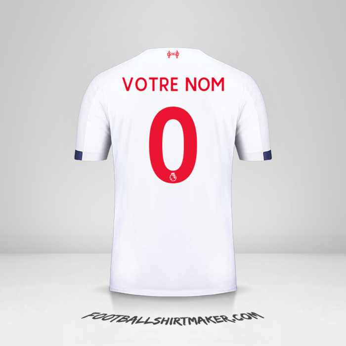 Maillot Liverpool FC 2019/20 II -  votre nom - 0