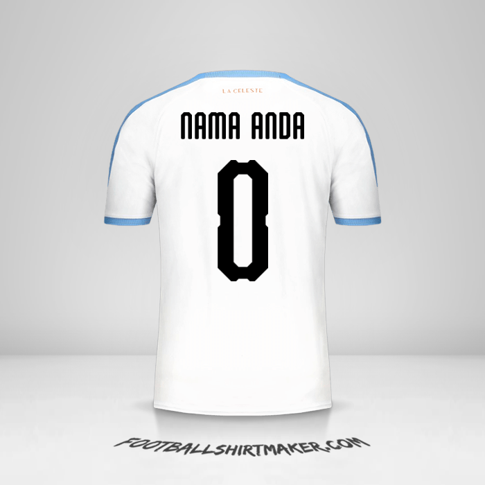 Jersey Uruguay Copa América 2019 II -  nama anda - 0