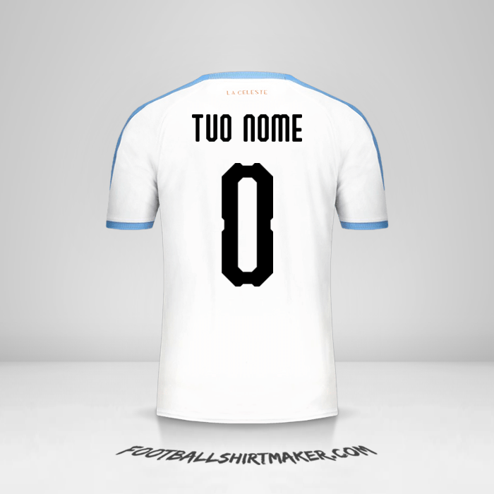 Maglia Uruguay Copa América 2019 II -  tuo nome - 0
