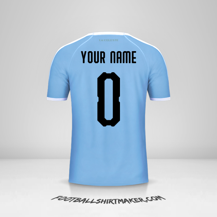 Shirt Uruguay Copa América 2019 -  your name - 0