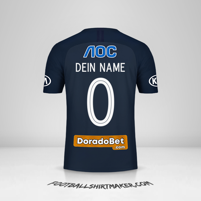 Trikot Club Alianza Lima 2019 II -  dein name - 0