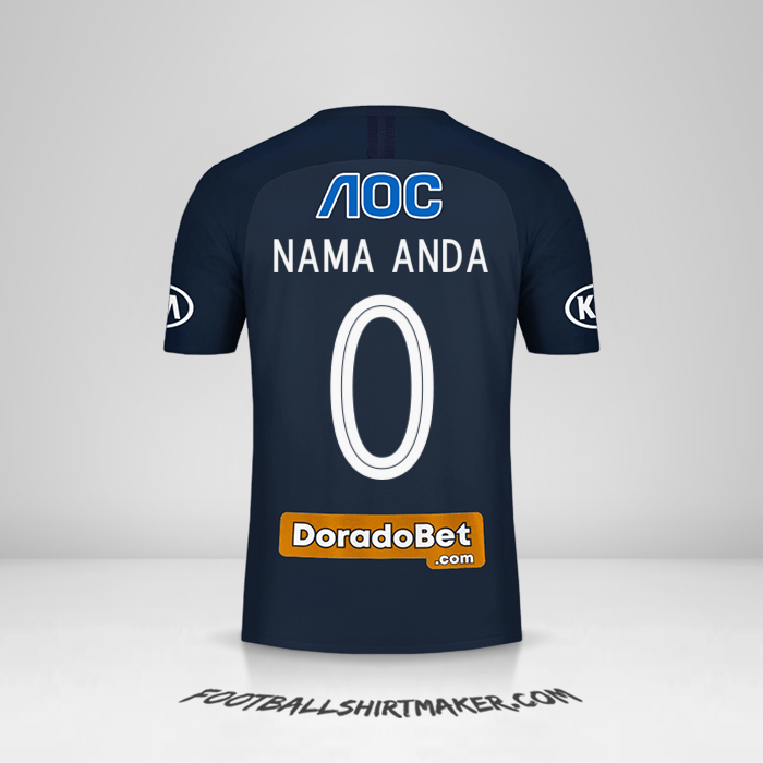 Jersey Club Alianza Lima 2019 II -  nama anda - 0