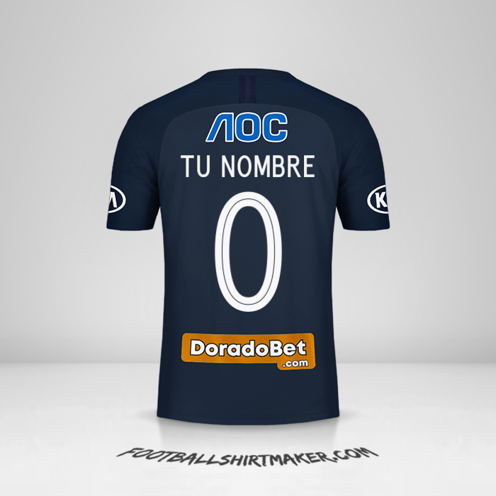 Camiseta Club Alianza Lima 2019 II -  tu nombre - 0