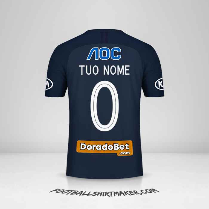Maglia Club Alianza Lima 2019 II -  tuo nome - 0