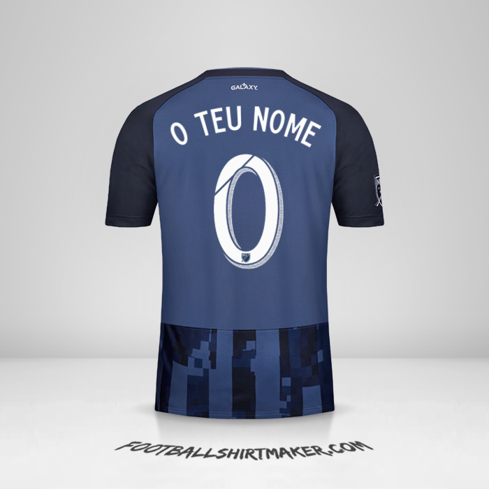 Camisola LA Galaxy 2019 II -  o teu nome - 0