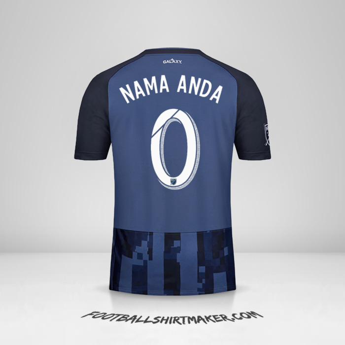 Jersey LA Galaxy 2019 II -  nama anda - 0