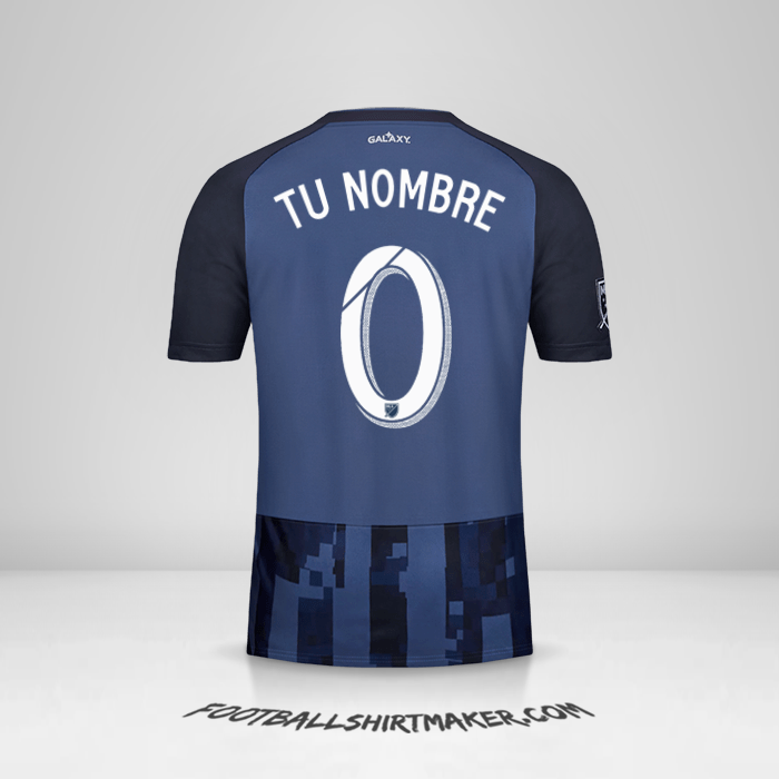 Camiseta LA Galaxy 2019 II -  tu nombre - 0