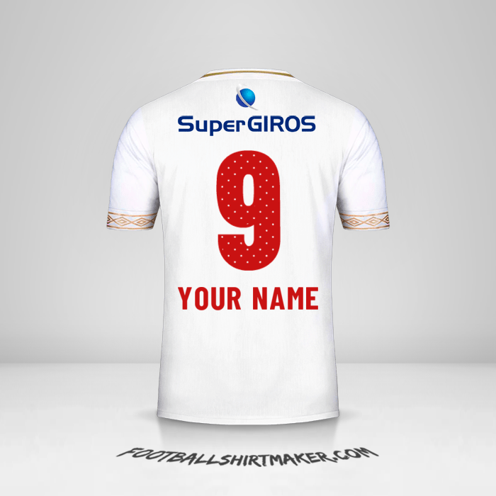 America de Cali 2019 II shirt number 9 your name