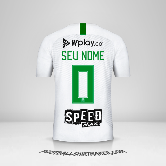 Camisa Atletico Nacional 2019 II -  seu nome - 0