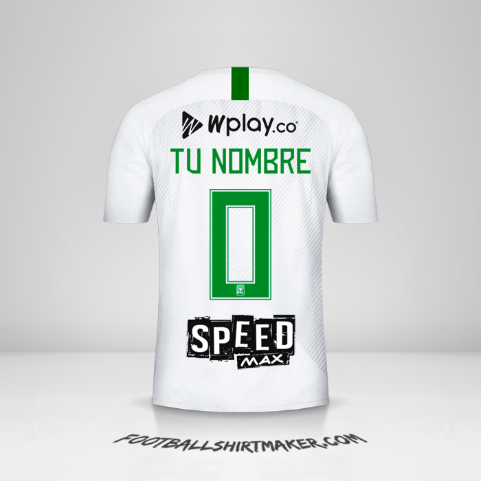 Camiseta Atletico Nacional 2019 II -  tu nombre - 0