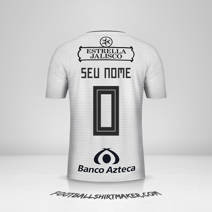 Camisa Atlas 2018/19 II -  seu nome - 0