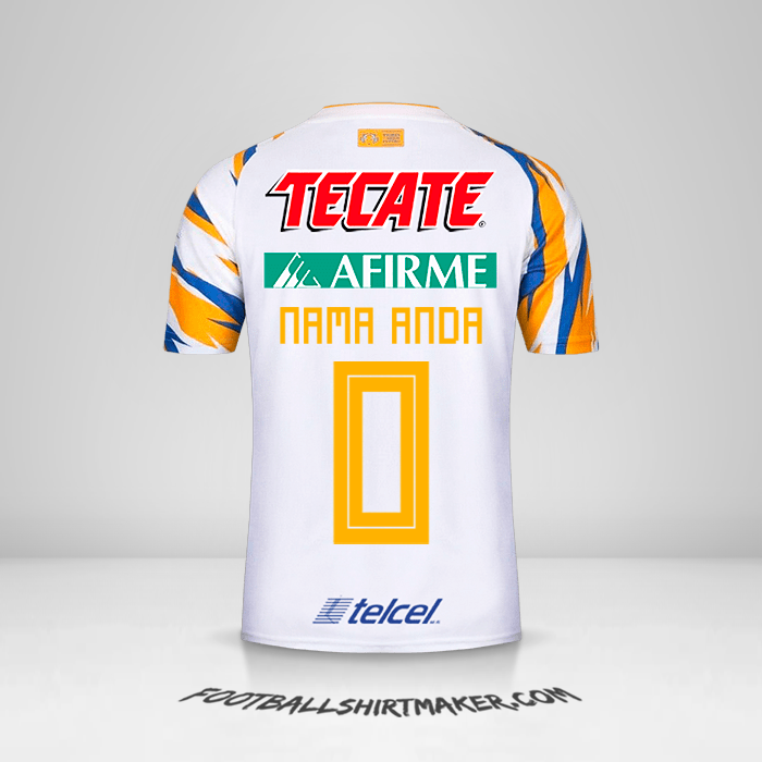 Jersey Tigres UANL 2019 III -  nama anda - 0
