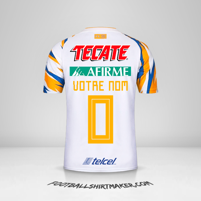 Maillot Tigres UANL 2019 III -  votre nom - 0