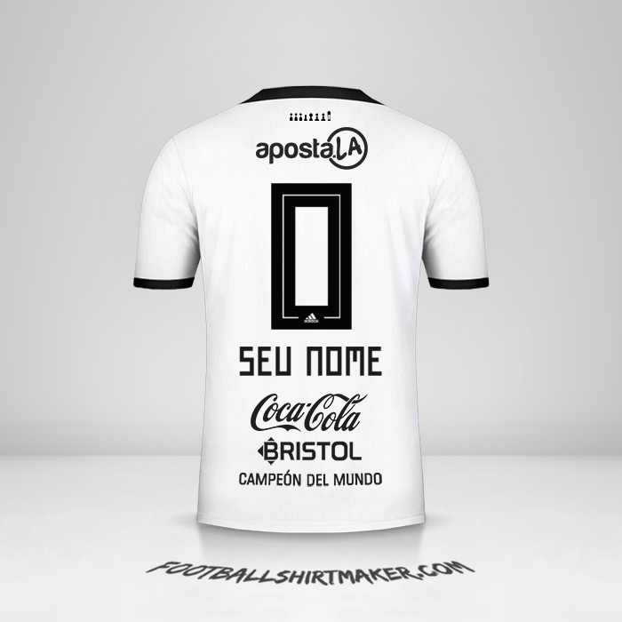 Camisa Club Olimpia 2018/19 -  seu nome - 0