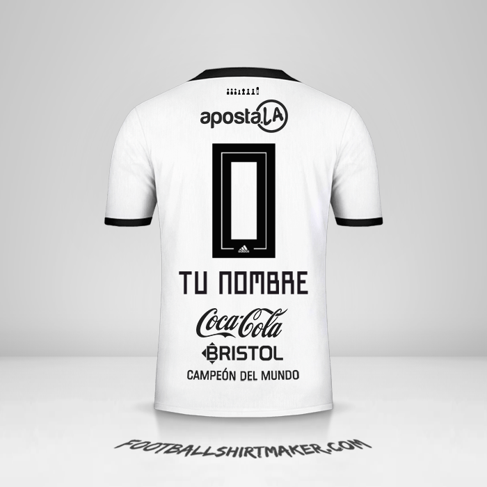 Camiseta Club Olimpia 2018/19 -  tu nombre - 0