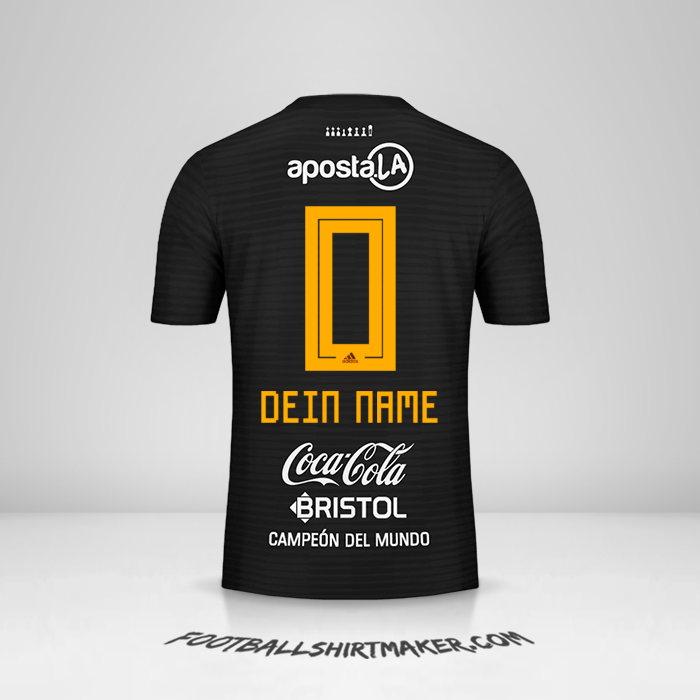 Trikot Club Olimpia 2018/19 II -  dein name - 0