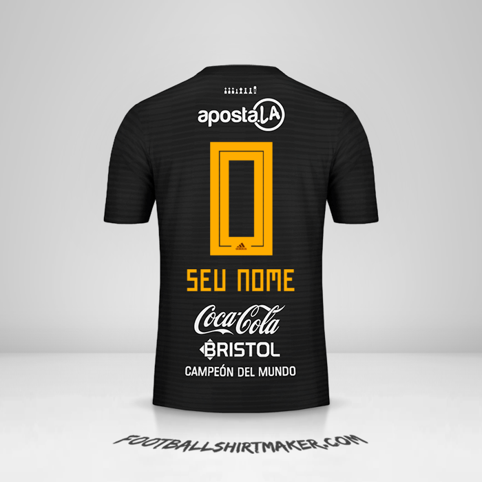 Camisa Club Olimpia 2018/19 II -  seu nome - 0